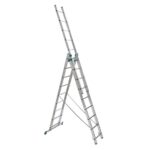 Scara Aluminiu 6611 3 tronsoane 3x11trepte