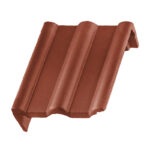 Tigla Alpina Clasic Lateral Stanga Brun roscat Protector