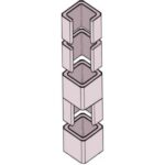 Caramida pentru Horn 20x20